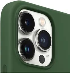 Чохол Silicone Case з MagSafe для Apple iPhone 13 Pro Max (6.7) (Eucalyptus) ААА [70505] - мініатюра 3