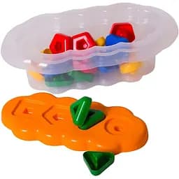 Сортер Tigres Магічні фігурки 20 елементів помаранчевий (39518)