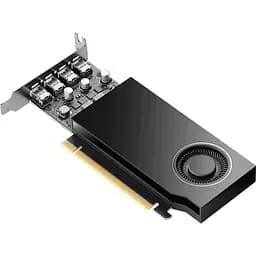 Відеокарта PNY RTX A400 4GB PRO 64B (VCNRTXA400-SB) (GDDR6, 64 bit, PCI-E v4.0 x8) - мініатюра 3