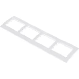 Рамка Brille для розетки VB-4F wh - мініатюра 2