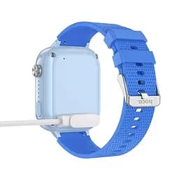 Дитячий смарт годинник Hoco Y101, 4G GPS Wi-Fi HD камера 1.83" HD-дисплей Blue Box - мініатюра 3