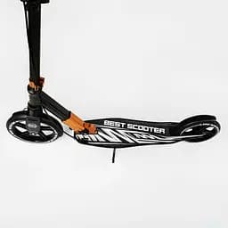 Самокат Best Scooter складаний Від 3 до 16 років Чорно-білий 000231299 - мініатюра 3