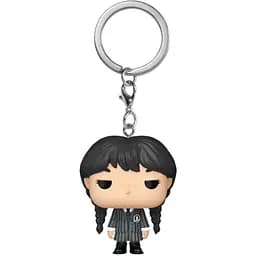 Фігурка-брелок Funko Pop! на кліпсі Венздей (81863)