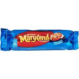 Печиво Maryland з шоколадними крихтами та кокосом 136 г (949207)