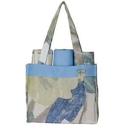 Набір рушників Прованс Блакитні квіти з сумкою 23х20 см 3 шт.