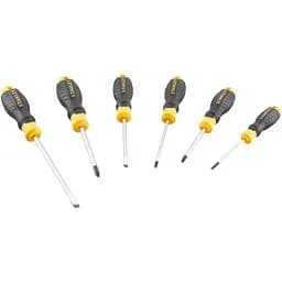 Набір викруток Stanley Cushion Grip S/DR 6 шт. (STHT16172-0)