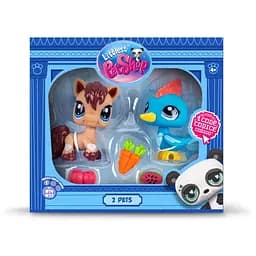 Игровой набор Littlest Pet Shop Фермерская Фиеста 00529 аксессуары и 2 фигурки
