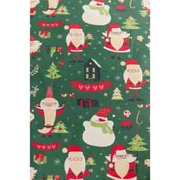 Серветка Прованс Санта на зеленому 40х40 см (35754)