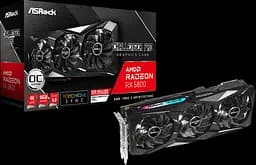 Видеокарта AMD Radeon RX 6800 16GB ASRock Challenger Pro OC (RX6800 CLP 16GO) Б/У