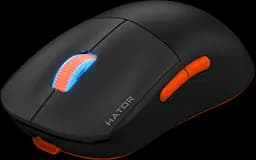 Миша бездротова Hator Quasar 2 Pro Black/Orange (HTM560BO)