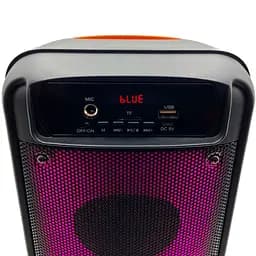 Акустична система 1.0 Media-Tech 14W, Bluetooth/FM/AUX/MicroSD/USB/RGB чорна (MT3177) - мініатюра 2