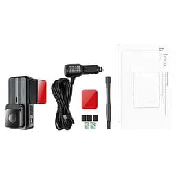 Відеореєстратор Hoco DV11 2K display GPS Silvery gray - мініатюра 5