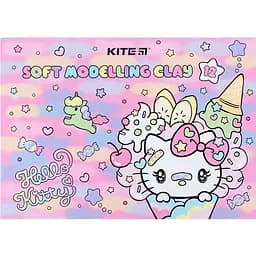 Пластилин восковый Kite Hello Kitty 12 цветов 240 г (HK23-1086)