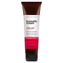 Живильна тонувальна маска ЯСКРАВО-ЧЕРВОНИЙ NOOK KROMATIC CREAM Nourishing Color Mask Ruby Red 150 мл - мініатюра 1