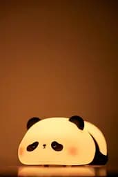 Силіконовий бездротовий нічник "Панда лежача"