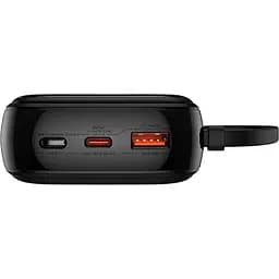 Акумулятор зовнішній з 2 вбудованими кабелями Baseus QPow Pro FC 20000 mAh 22.5 (P10067103113-00) - мініатюра 5