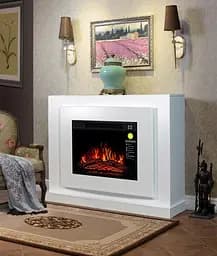 Камінокомплект  ArtiFlame LUCCA AF23S Білий Б'янко - мініатюра 6