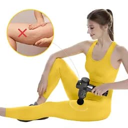 Ручний перкусійний масажер 4FIZJO Massage Gun Ultra Cool Edition 100 Вт (масажний пістолет) MG05 (P-5905973401470) - мініатюра 6