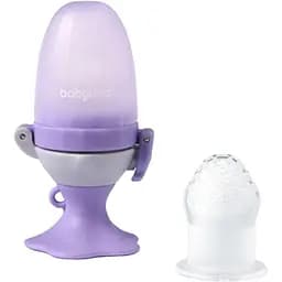 Ніблер для годування BabyOno Квіточка Фіолетовий  