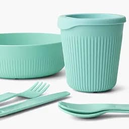 Набір посуду Sea To Summit Passage Dinnerware Sett 1P 6 предметів Aqua Sea Blue (1033-STS ACK037051-120215) - мініатюра 2