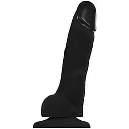 Реалістичний фалоімітатор Strap-On-Me SOFT REALISTIC DILDO Black - Size S