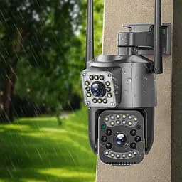 Вулична камера із двома лінзами SC03 V380pro ART 8761 підтримка 4G - мініатюра 2