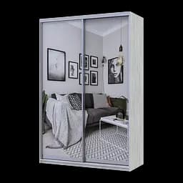 Шкаф купе Doros Сити Лайт Сосна Натти 2 Зеркала 150х60х225 (80736514)
