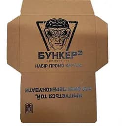 Аксессуар Планета Ігор Набор промо карт к игре Бункер. Украинское издание в стилизованном конверте 9 шт. укр. (pi001promo)