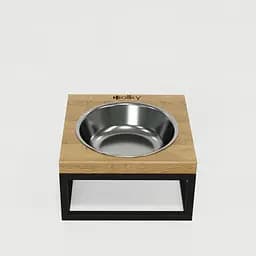 Hollky Base Solo S — миска на підставці для котів і маленьких собак (1 × 0,45 л) - мініатюра 3