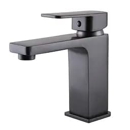 Змішувач для умивальника Globus Lux Milano GLM-401-11-graphite Графіт