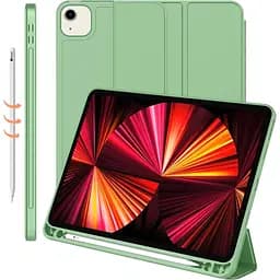 Чохол-книжка CDK для Apple iPad Air 11" M3 2025 екошкіра/силікон Smart Case cлот стилус (011190) light green