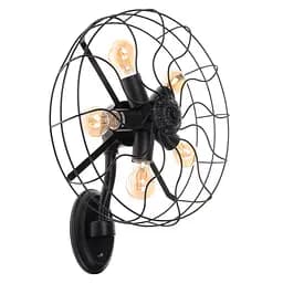 Бра Brille BL-332W/5 E27 BK настенное накладное вентилятор лофт