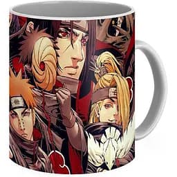 Кухоль GeekLand Наруто Naruto Акацуки  NA.02.78 330 мл білий - мініатюра 2