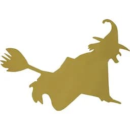 Наклейка Баба Яга с витрины