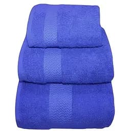 Рушник махровий Ecotton 70х40 см 1 шт. синій (04816)