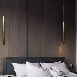 Світильник NUT ONE у золотому корпусі в стилі модерн Line.F MJ 123/550 GD