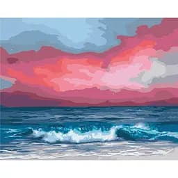 Картина за номерами на підрамнику Brushme Меджента Інна Шевякова