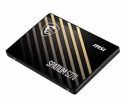 SSD накопичувач 480GB MSI Spatium S270 2.5 SATAIII 3D TLC (S78-440E350-P83) - мініатюра 2
