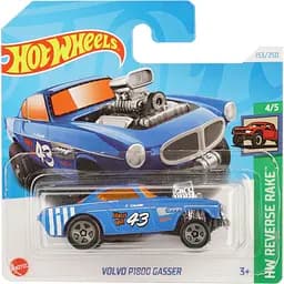 Базовая машинка Hot Wheels HW Reverse Rake Volvo P1800 Gasser голубая (5785) 