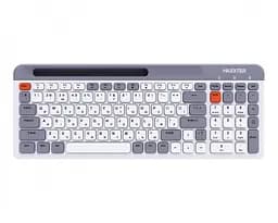 Клавиатура беспроводная KBW-02G-UA, White/Grey Maxxter teh0020589