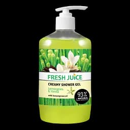 Крем-гель для душа Fresh Juice Lemongrass & Vanilla, 750 мл