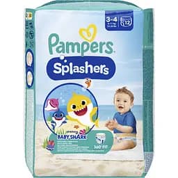 Підгузки-трусики для плавання Pampers Splashers 3-4 (6-11 кг) 12 шт.