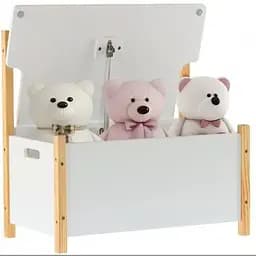 Лавка Chomik DAISY дитяча зі скринею для зберігання іграшок - мініатюра 3