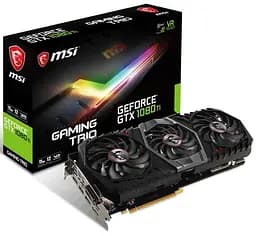 Відеокарта MSI GTX 1080Ti 11Gb Gaming Trio (GTX 1080 Ti GAMING TR) (GDDR5X, 352 bit, PCI-E 3.0 x16) Б/в - мініатюра 5