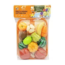 Дитячий ігровий набір "Продукти" Bambi W8016 на липучці, таця, дошка, ніж - мініатюра 2