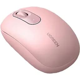 Мишка UGREEN 2.4GHz MU105 бездротова 2400dpi 3 кнопки Рожева - мініатюра 4