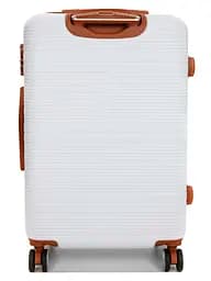 Валіза середня M ABS-пластик Worldline Airtex 629 67×45×27см 74л Білий - мініатюра 4