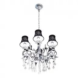 Люстра підвісна Brille з абажуром класична E14 60W CH (BCL-311S/6)