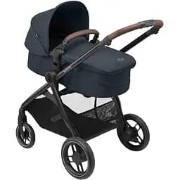 Коляска-трансформер Maxi-Cosi Zelia 3 Duo Essential Black, 3 в 1, з автокріслом CabrioFix i-Size, чорна (1930672110) - мініатюра 2