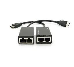 Подовжувач HDMI сигналу пасивний через 2 витих пари CAT-5e/6e Voltronic YTSEP 30m - мініатюра 2